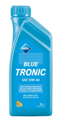 моторное масло полусинтетика Aral BlueTronіc 10W-40 5L